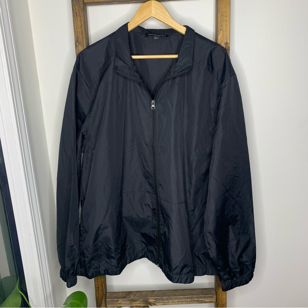 Port Authority Unisex Black Raincoat Jacket